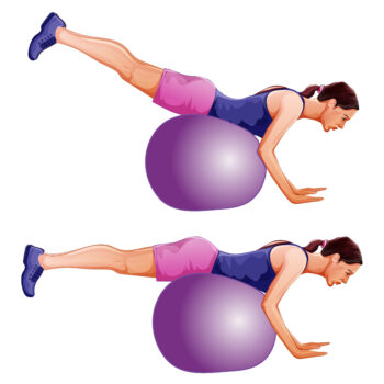 Yoga Exercise Illustration